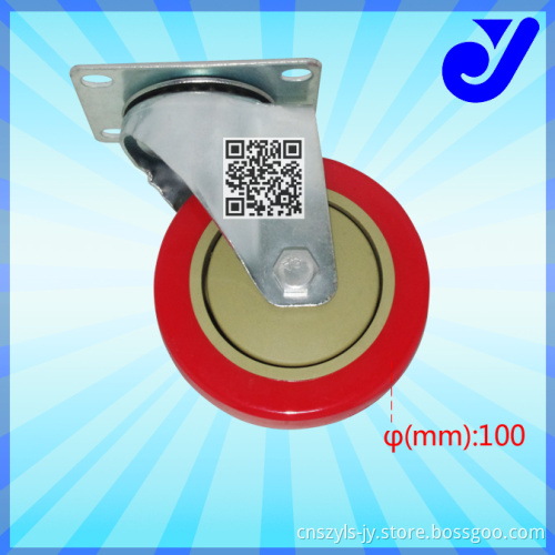 Logistic Castor with Plate Bearing (JY-402)